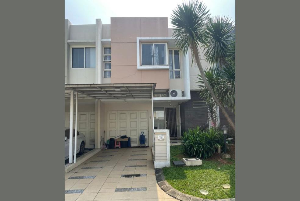 dijual cepat rumah cluster canary siap huni 