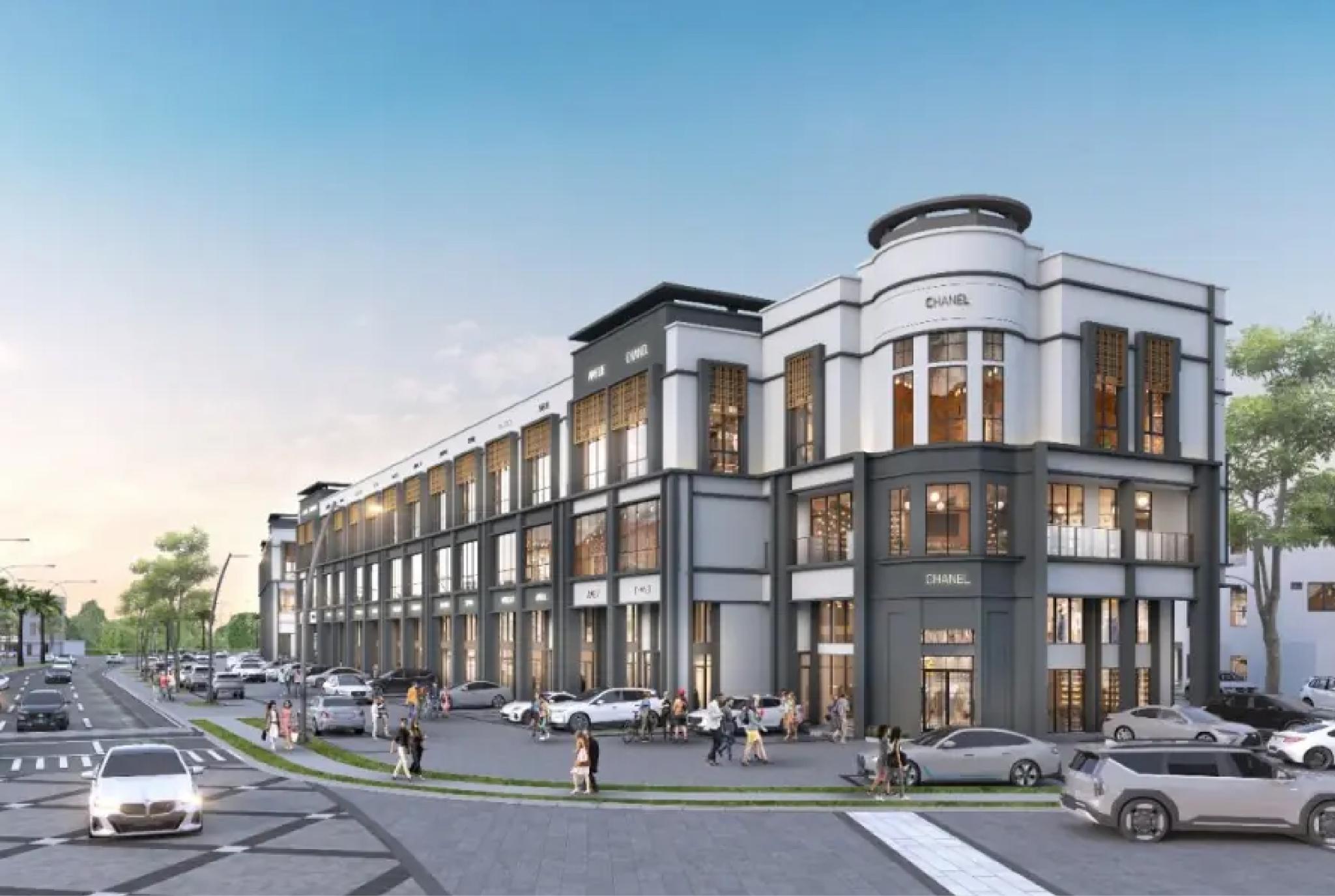 Grand Boulevard Aniva Studio Loft Type 5 x 17 Corner Double Facade Mezzanine